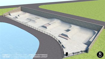 Knap Skatepark Extended Design